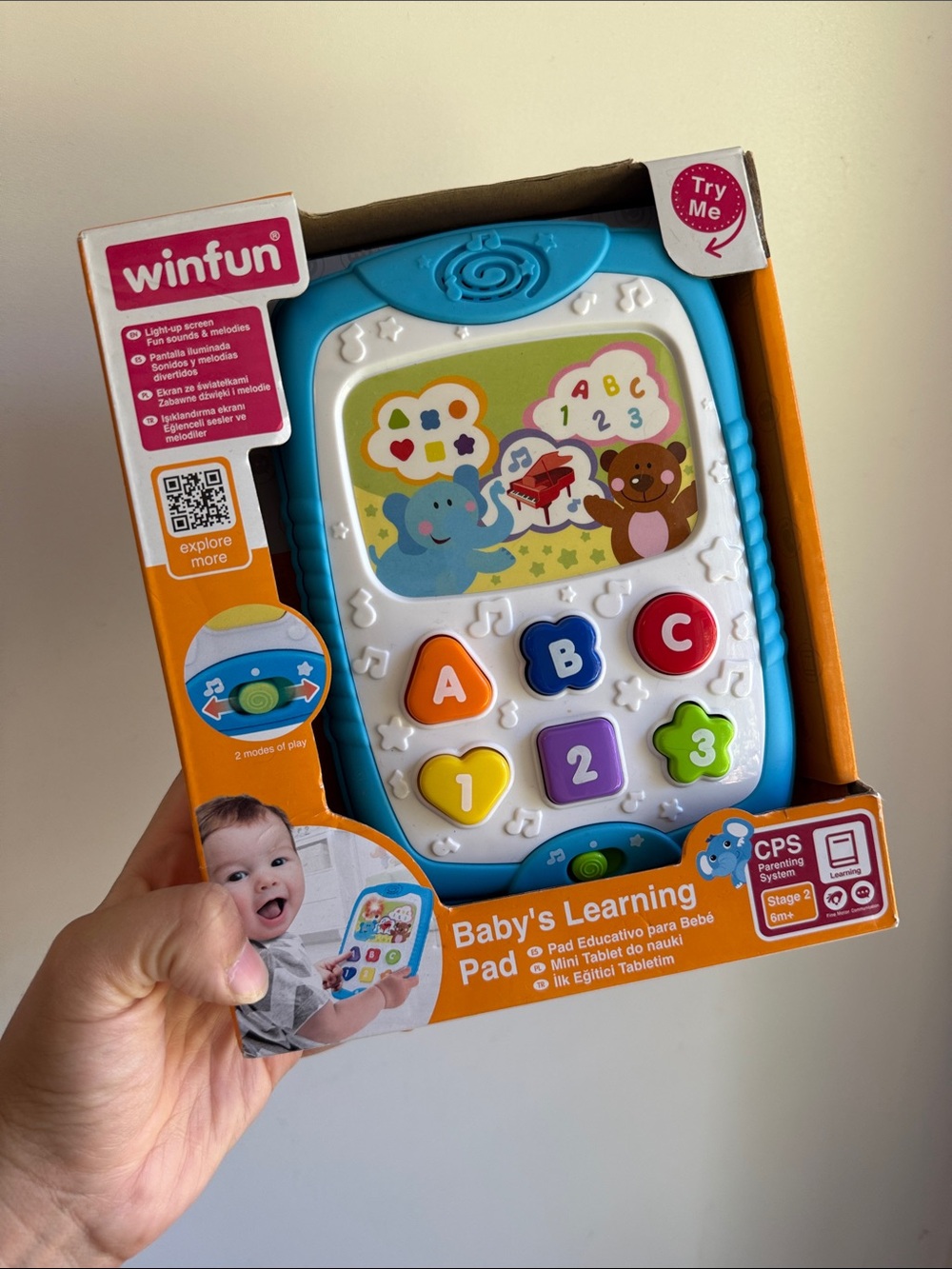 Winfun Baby’s Learning Pad- Developmental Baby Toy